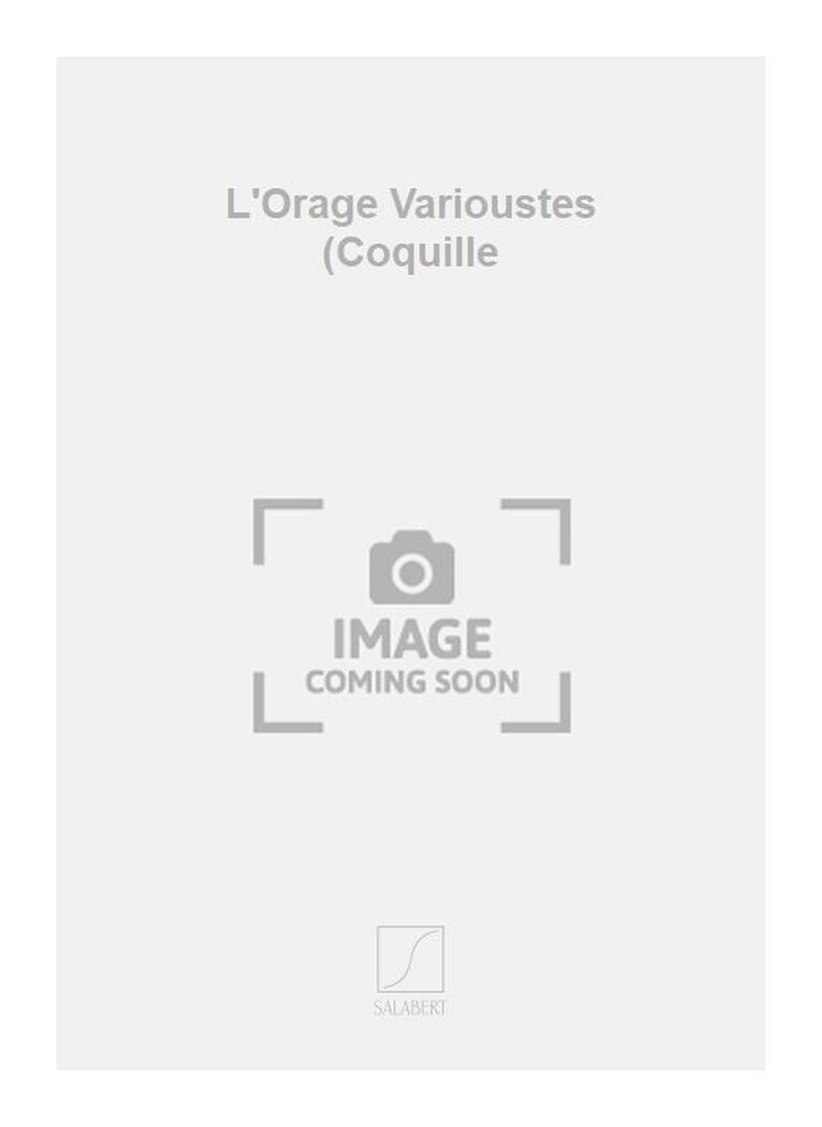 L'Orage Varioustes (Coquille